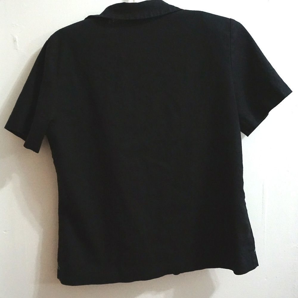 Montee Collection Ramie Embroidered button down - Picture 7 of 8